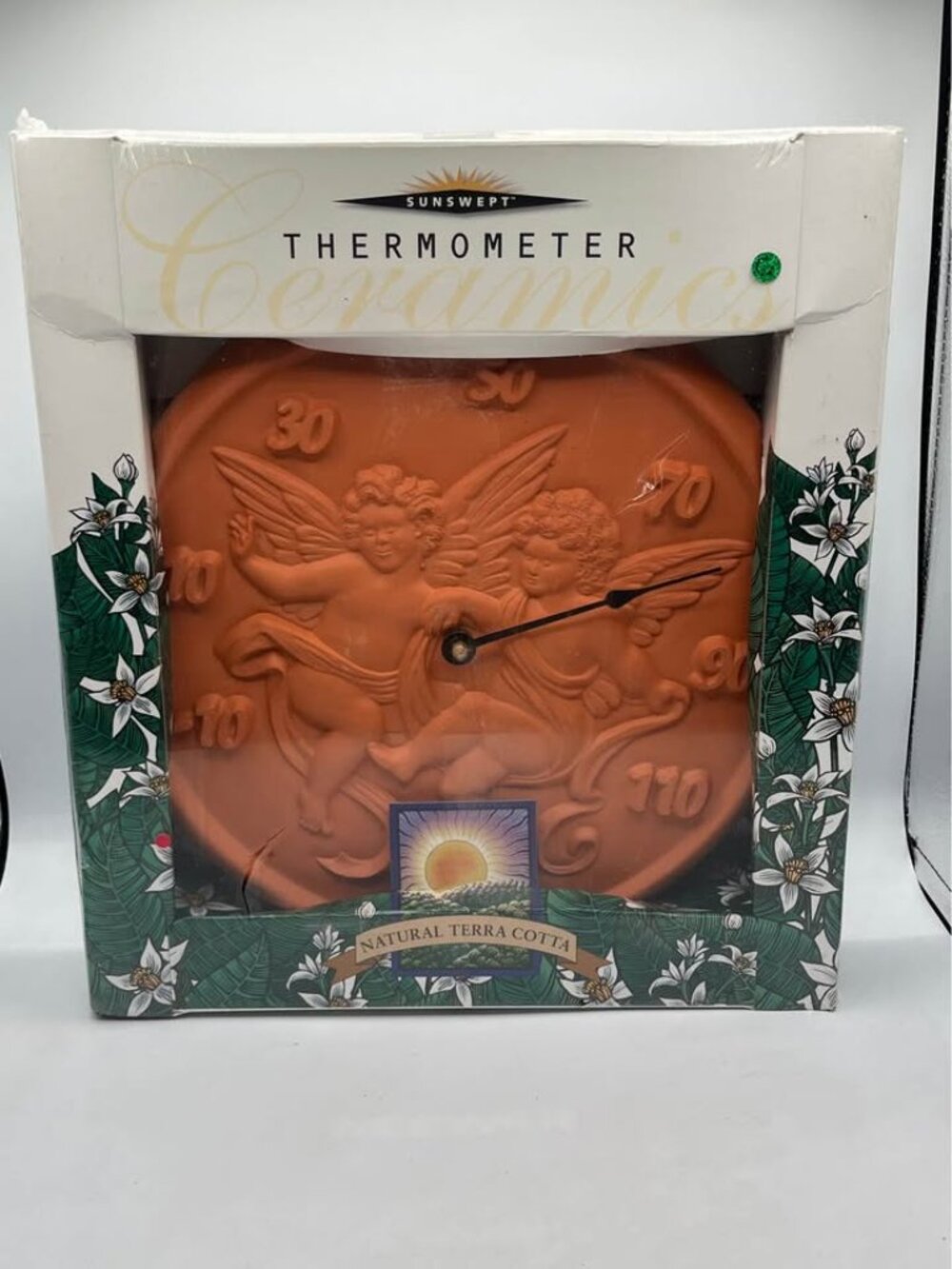 Sunswept Terra Cotta Thermometer